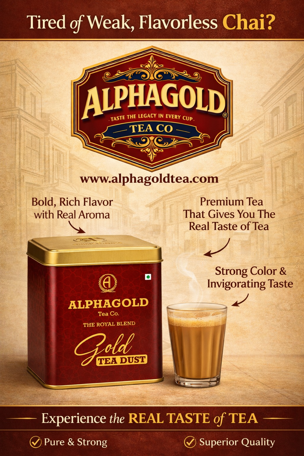 AlphaGold Tea Dust